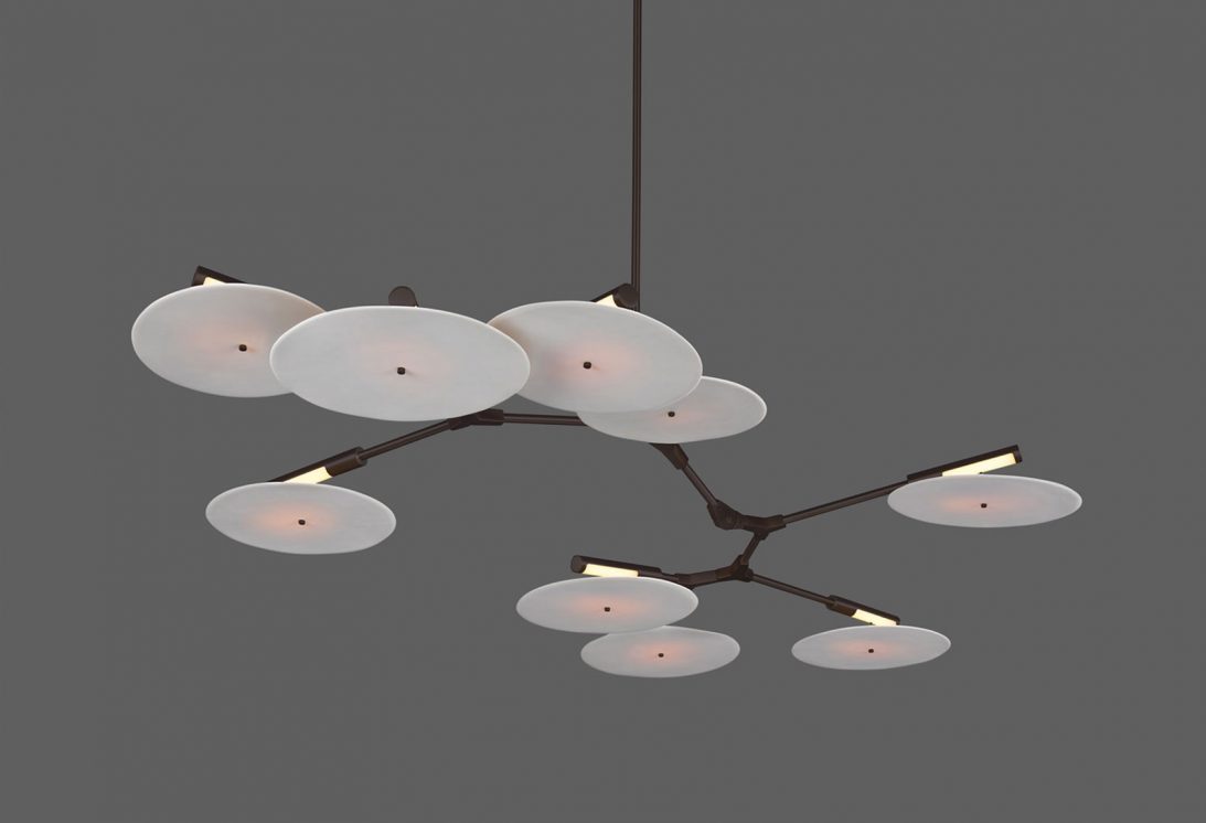 Branching Disc Chandelier BD.09.01 by Lindsey Adelman | ROOM CRM